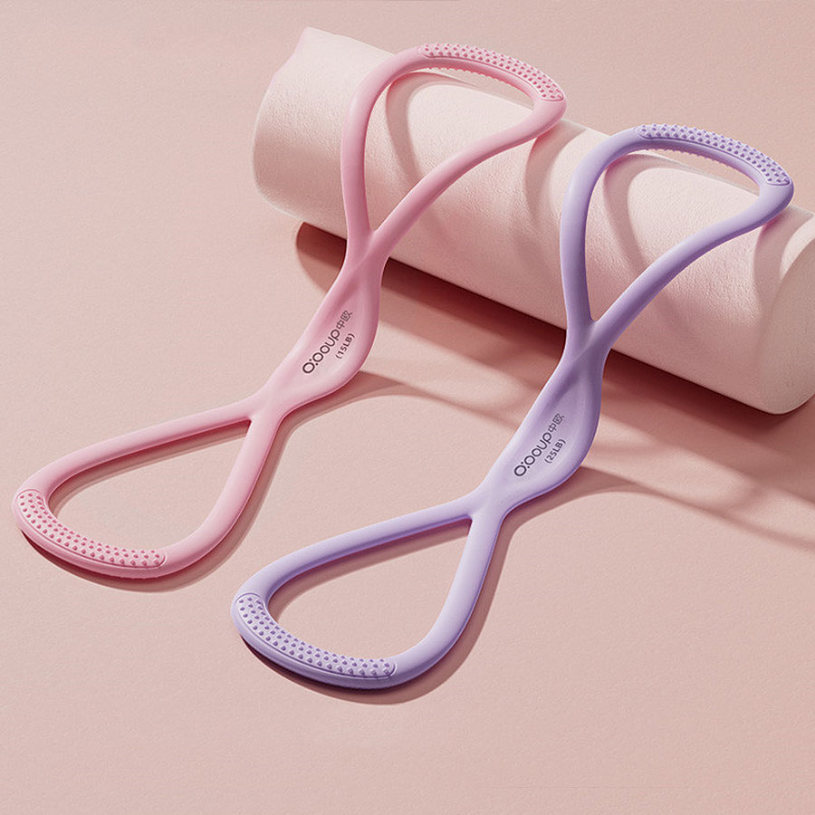 Yoga Fitness Resistance Band - 1 個のレジスタンスバンド、ヨガレジスタンスバンドストレッチフィットネスバンド、プルロープ、胸アームと肩ストレッチバンドエクササイズ機器