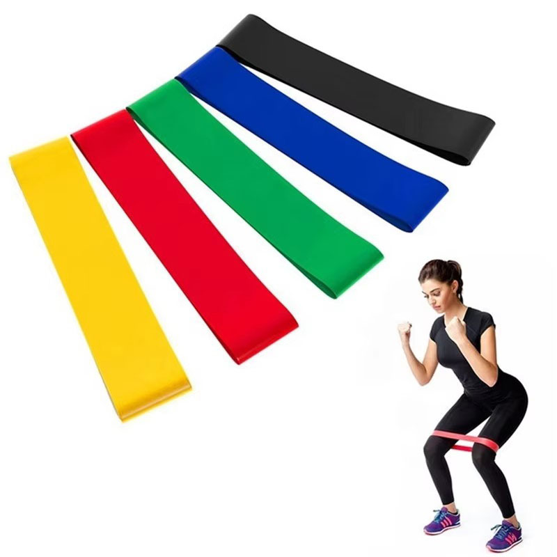 Yoga Fitness Resistance Band - 1/2/3/5個入り レジスタンスバンド ヨガ トレーニング ジム フィットネス