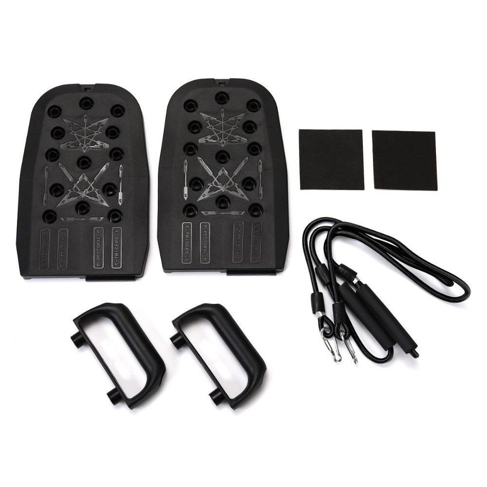 滑り止め加工のプッシュアップボード。ハンドル付きで折りたたみ - Push Up Board のレビューと価格