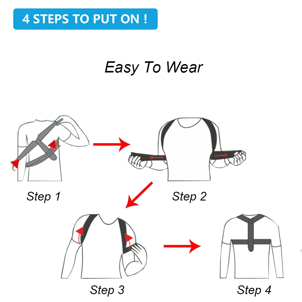 背中の姿勢矯正ベルトせむし矯正大人男性と女性座り姿勢矯正ベル - Posture Corrector Back のレビューと価格