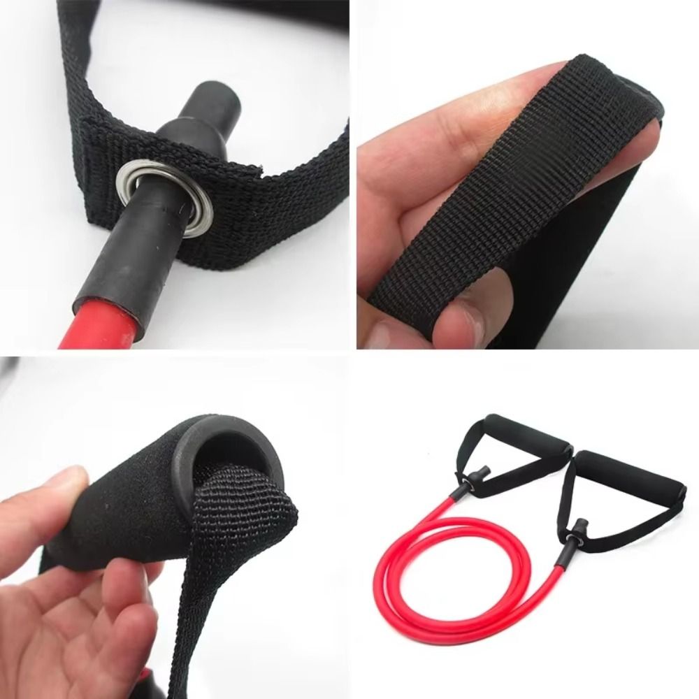 ハンドル付きレジスタンスバンド、プルロープデザイン、チューブ - Yoga Fitness Resistance Band のレビューと価格